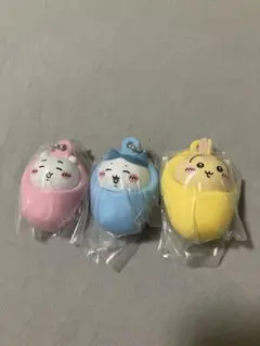 ちいかわ　おくるみマスコットチャーム　3個セット　ちいかわ　ハチワレ　うさぎ