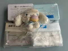 サンリオ当たりくじ　シナモロール　マスコット　小物入れ　ポーチ