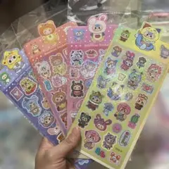 Baaythree♡ベイビースリー★ホロシール4枚セット★シール帳にも！激レア❤︎
