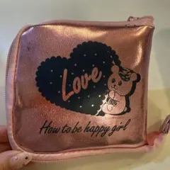 HbG エコバッグ ピンク メタリックのサムネイル