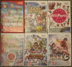 Wiiソフトセット 6本まとめ