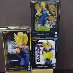最新プライズフィギュアセット ドラゴンボール ベジット 魔人ベジータ トランクス