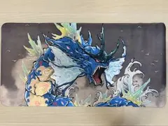 ゲンシカイオーガ ゲンシグラードン プレイマット - メルカリ
