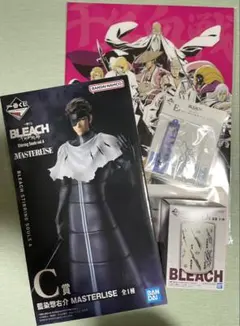 一番くじ BLEACH C賞 藍染惣右介 D賞湯呑　おまけ付MASTERLISE