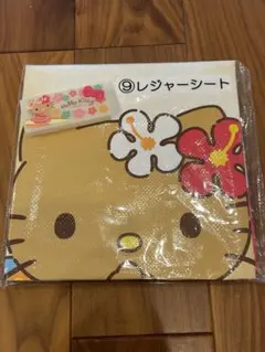 新品 日焼けキティ レジャーシート くじ サンリオ ハローキティ 小物ケース