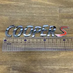 634番 中古 純正 MINI ミニクーパー クーパーS リアエンブレム