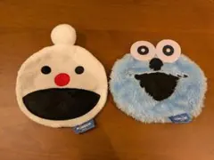 パペットスンスン　ふわふわフェイスポーチ　セット