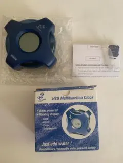新品　マルチファンクション・クロック　水電池
