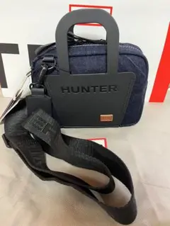 新品未使用！ハンターリファインドデニムクロスボディ春のお出かけにぴったり！
