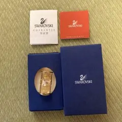【極美品/廃盤】スワロフスキー クリスタルメモリーズ 砂時計 置物 付属品完備のサムネイル
