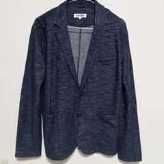 VOGUISH スウェット調 ジャケット ネイビー Mのサムネイル