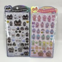 新品未開封 モンチッチ うるちゅるポップシール モノトーン/カラフル 正規品