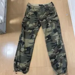 BACK NUMBER 迷彩 カーゴパンツ