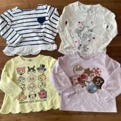 長袖トップス　100 4枚　アンパンマンキッズコレクション　トロワラパン