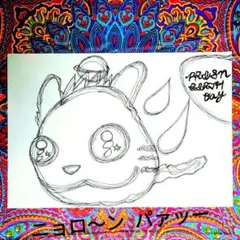 真作 Ryan McGinness ライアンマクギネス 絵画 原画 2点セット - メルカリ