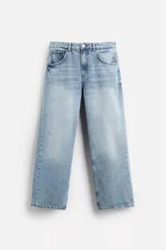 ZARA バギーフィットデニム ジーンズ EU44JP34希少完売品 デニム FIT ファッション ZARA バギーフィットデニム ジーンズ EU44JP34