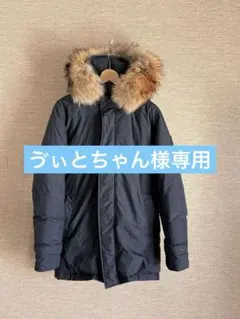 PYRENEX ブラックダウンジャケット　Sサイズ