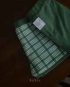 最終値下げsable GROVE REVERSIBLE PANTS