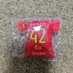 名古屋グランパス　貴田遼河 ミニユニフォームクッションチェーン 42