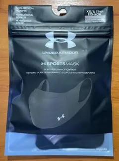 【新品】アンダーアーマー（UA）スポーツマスク（パープル）XS／S