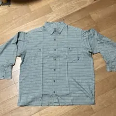 patagonia チェック柄 オーガニックコットン　ポルトガル製　XL相当