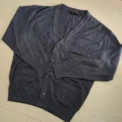 EX-CLUB ダークグレー カーディガン Mサイズ