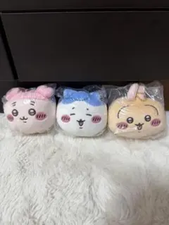 ちいかわ もちもちフェイスマスコット2 ハチワレ　うさぎ　古本屋　3体SET