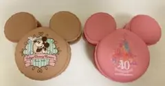 ミッキー　マカロンケース　スーベニア　2個セット