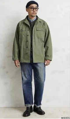 WAIPER M-47 HBT ジャケットM-43 オリーブ カーキ ミリタリーのサムネイル