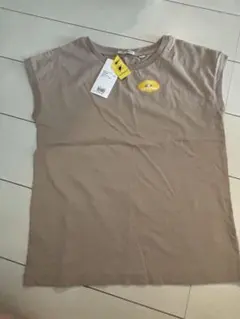 ニコアンドUSACフレンチソデUVPO★TシャツMベージュ新品未使用インナー重着