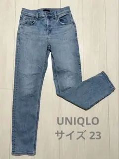 UNIQLO ジーンズ　デニム　レディース　 サイズ23（58.5㎝）