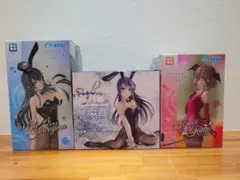 青春ブタ野郎はバニーガール先輩の夢を見ない　桜島麻衣・古賀朋絵3体セット★未開封