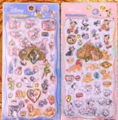 【正規品】プチドロップステッカー　ディズニー　クラシック　ダンボ　ピノキオ