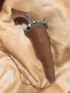 コルト M1848 ドラグーン用左利きレザーホルスター No.724 コルト M1848 ドラグーン用左利きレザーホルスター No.724