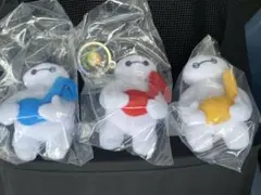 東京ディズニーリゾート ベイマックス ぬいぐるみチャーム3種セット