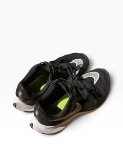 NIKE ナイキ ズームフライ ランニングシューズ 24.5cm ブラック 厚底