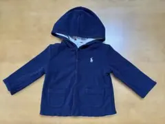 【美品】ラルフローレン　リバーシブルパーカー　12m 80㎝