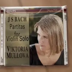 バッハ：無伴奏ヴァイオリン・パルティータ集／V・ムローヴァ [CD001]