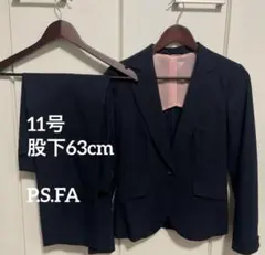 P.S.FA ネイビーストライプ スーツセット 11号