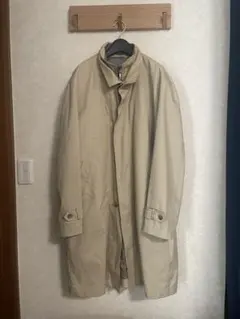 Barbour ロングコート サイズ32 クリーム色 コーデュロイ襟 - メルカリ