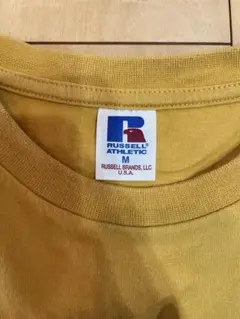 Russell Athletic Pro Cotton 長袖Tシャツ イエローM