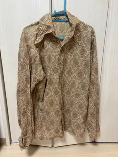 柄シャツ 長袖 シャツ