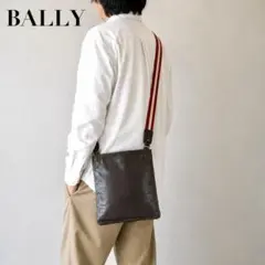 BALLY バリー トレインスポッティング ショルダーバッグ レザー 茶 メンズのサムネイル