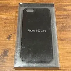 新品Apple純正品iPhoneSE純正ケース 黒 レザーケース 純正カバー