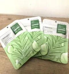 メディヒール 3ミニッツマスク カーマイド with ティーツリー 7枚入　3袋