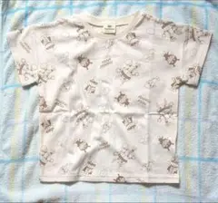 １００cm アンパンマン ダダンダン❤Ｔシャツ ベージュ