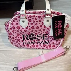 新品タグ付き　ROSE　FAN　FANコラボボストンバッグ