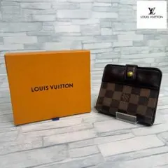 美品 60 LOUIS VUITTON ルイヴィトン二つ折り財布 がま口 dg1 - メルカリ