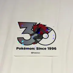 ポケモン 30周年記念ステッカー \
