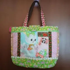 ハンドメイド パッチワーク まんまるバッグ - メルカリ